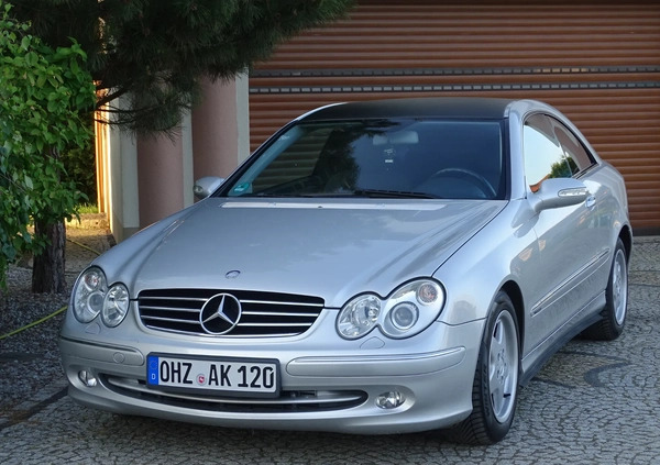 Mercedes-Benz CLK cena 15800 przebieg: 240000, rok produkcji 2004 z Janikowo małe 704
